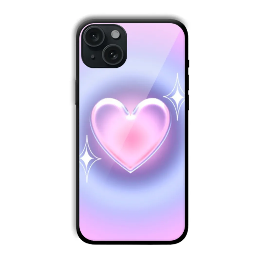 Aura Gloss Heart aesthetic phone case