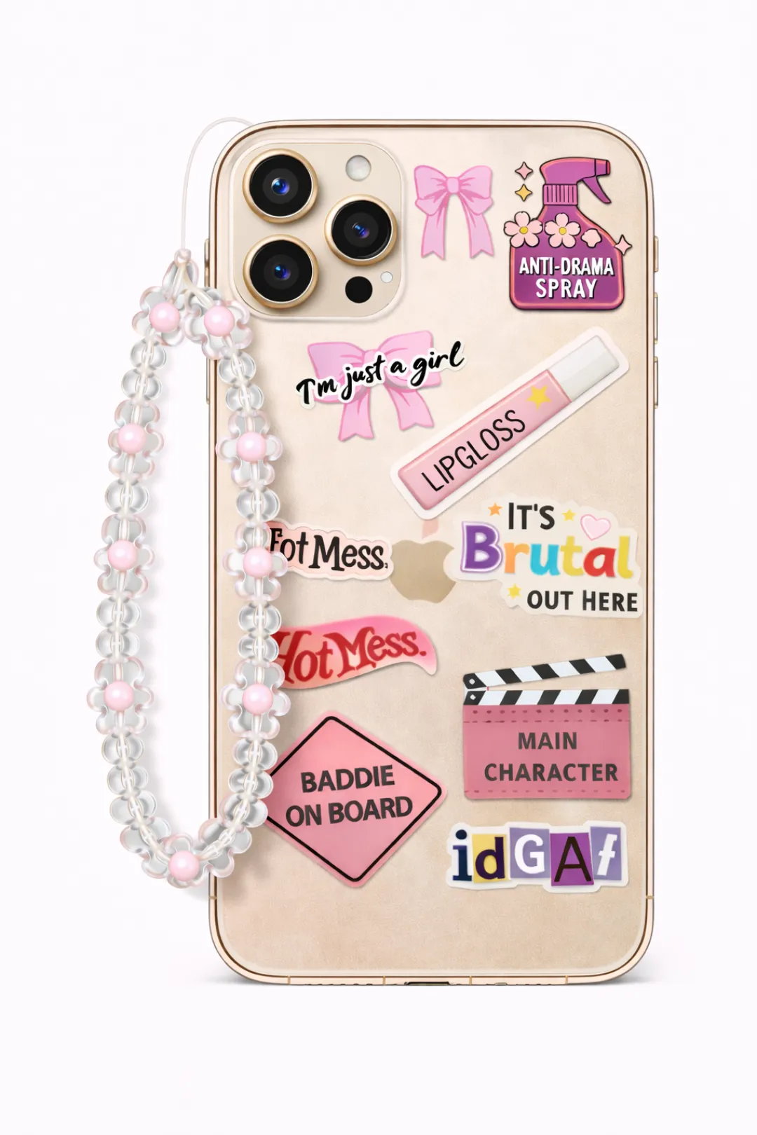Baddie Sticker Pack aesthetic phone case