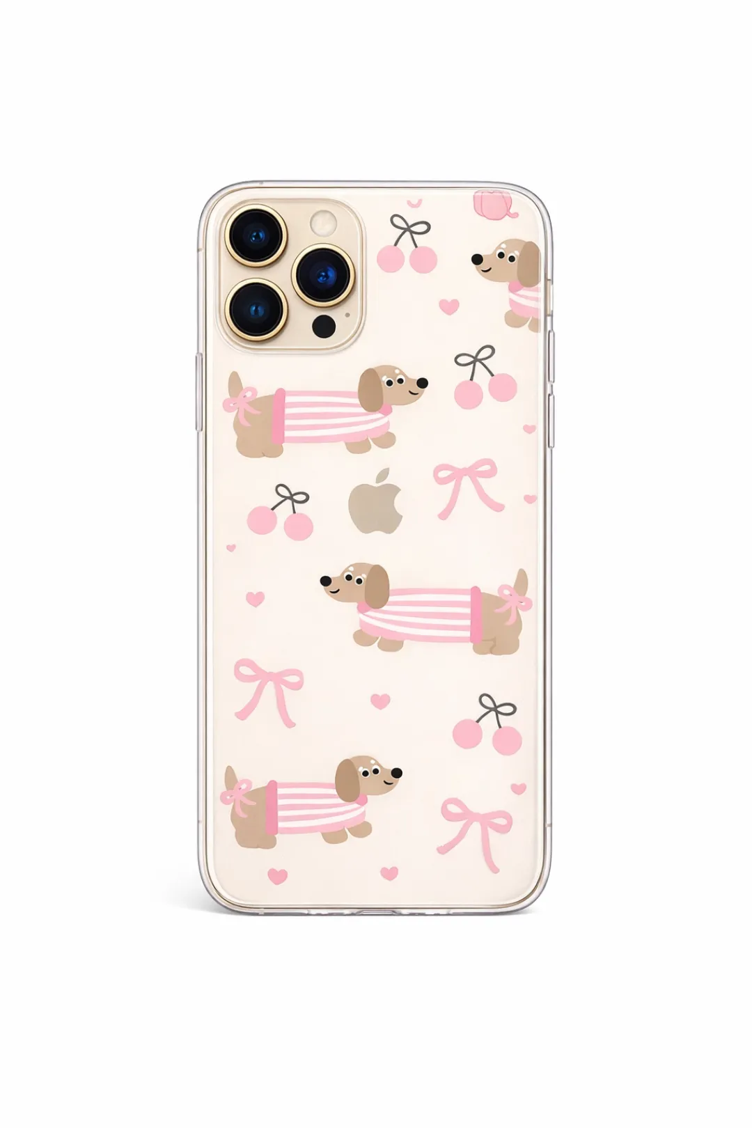 Coquette Dachshund Bows aesthetic phone case