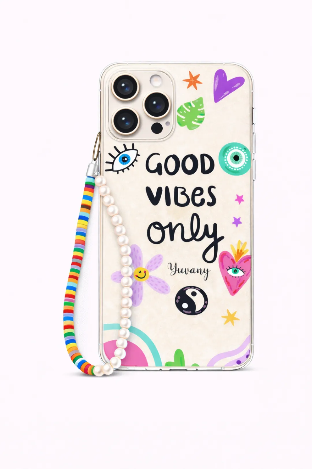Good Vibes Collage aesthetic phone case