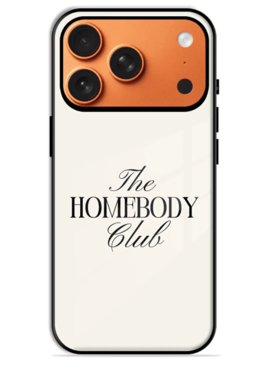 Homebody Club Cream aesthetic phone case