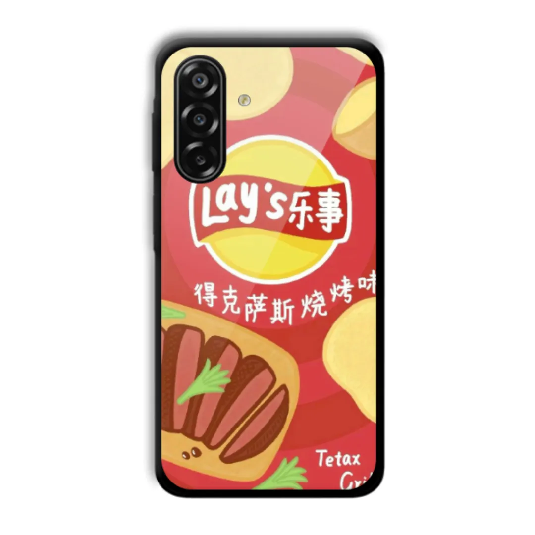 Lays Texas BBQ aesthetic phone case