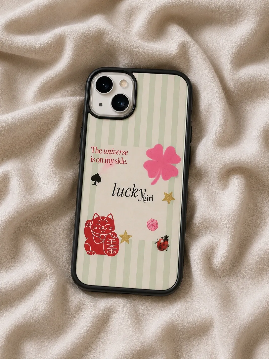 Lucky Girl Stripes — Cover Chrome case
