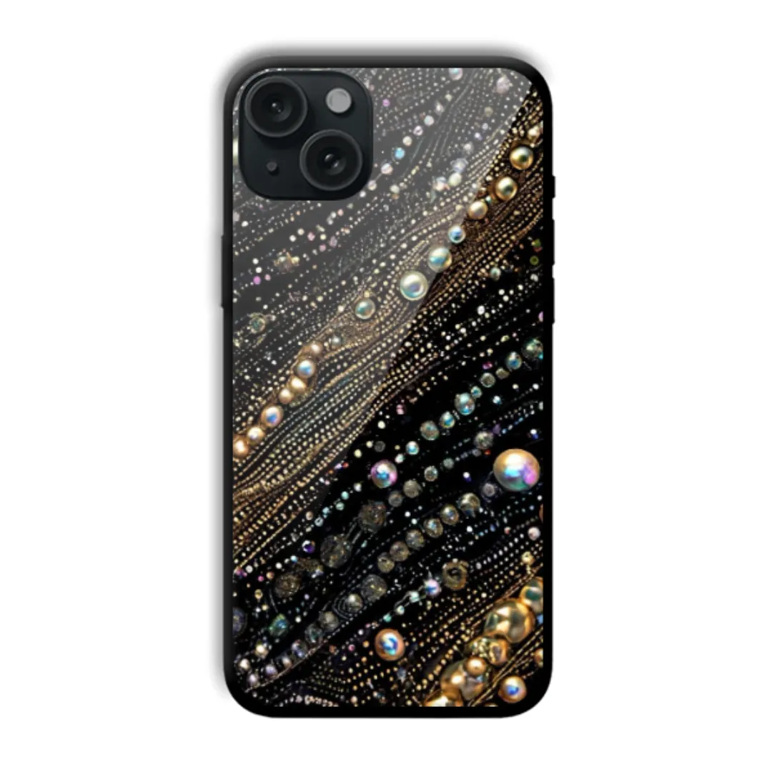 Midnight Pearl Galaxy aesthetic phone case
