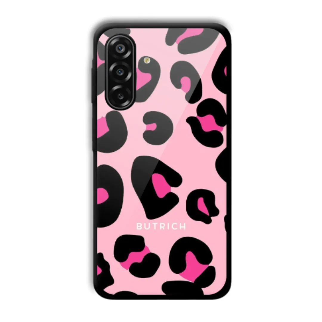 Pink Leopard Print aesthetic phone case
