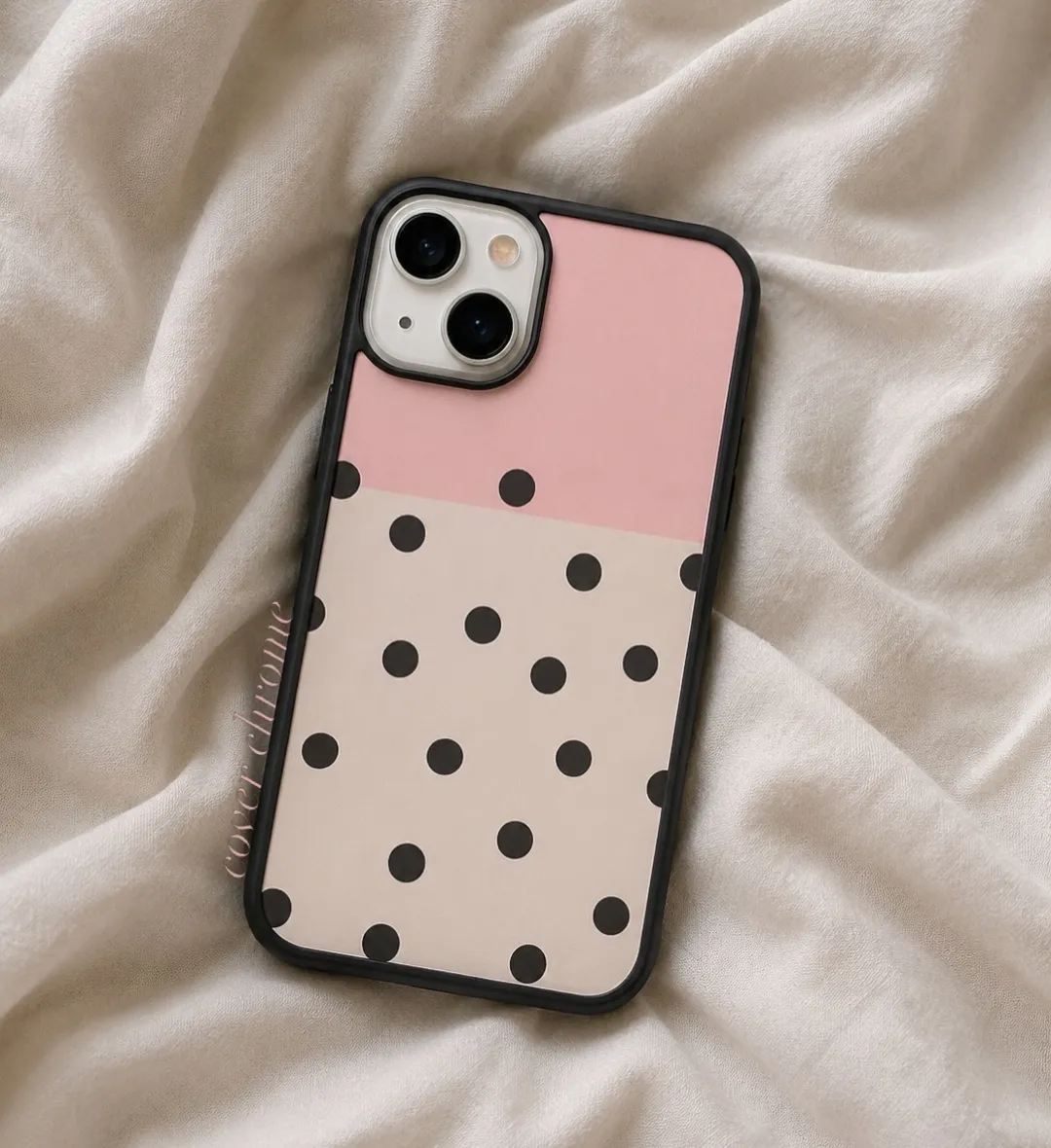 Pink Polka Dot — Cover Chrome case