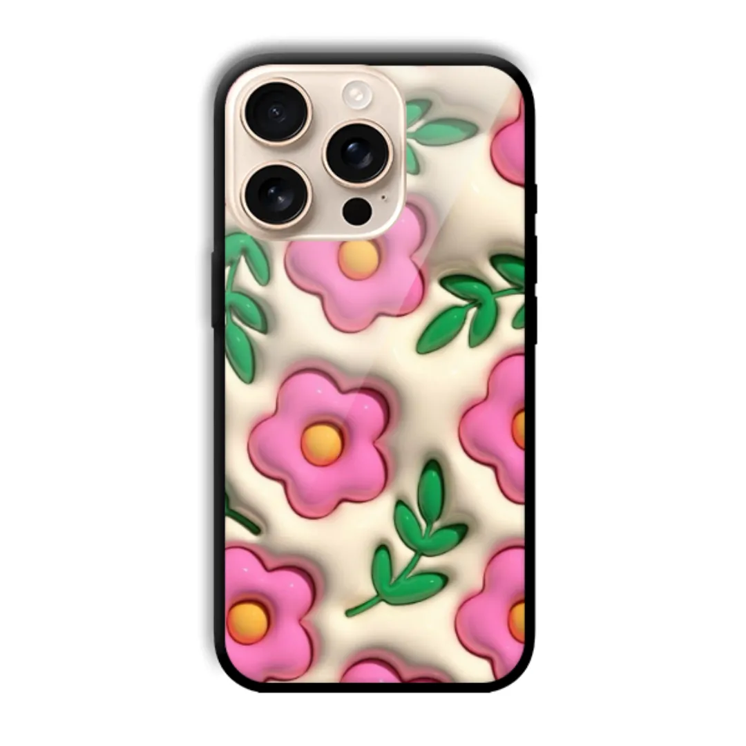 Puff Bloom Garden aesthetic phone case