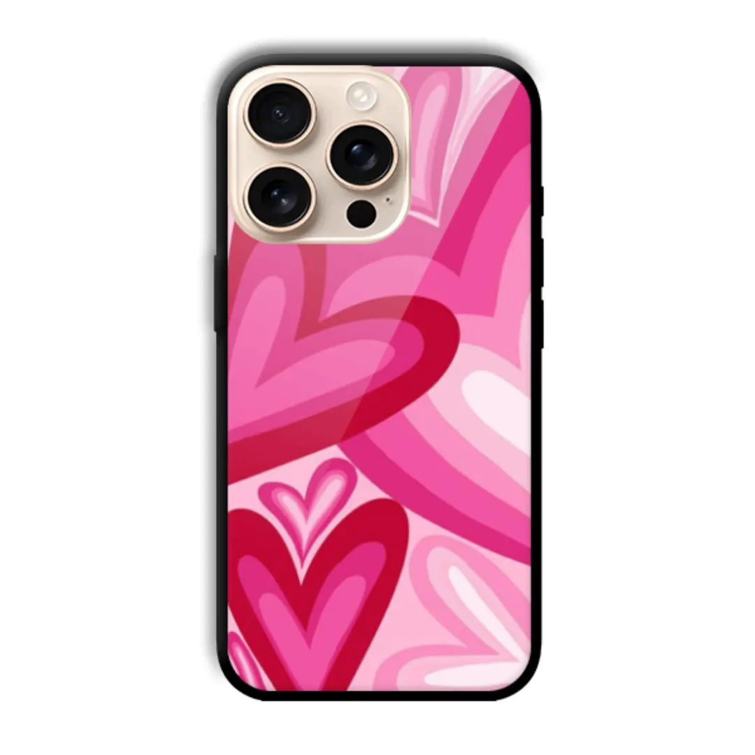 Swirl Heart Wave aesthetic phone case